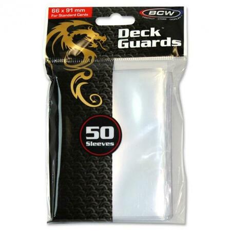 BCW 2.5 x 3.5 in. Deck Guard, Clear, 50PK BCDDGCLE